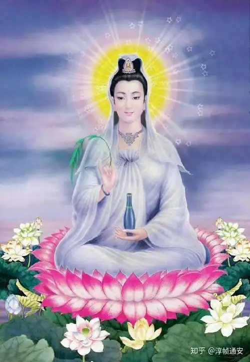 观音菩萨为什么要坐在莲花上表达了一种怎样的境界