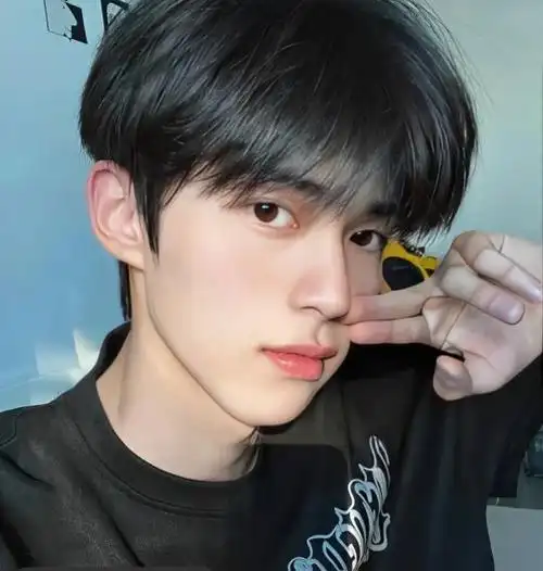 男生直发发型大全_小红书