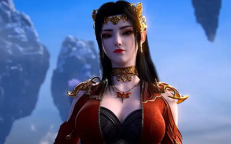 高清60帧 萧炎的快乐你想象不到 纯欲天花板美杜莎 近距离感受她的