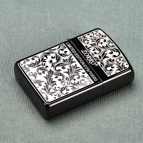 新款限量佐罗zorro煤油打火机炫彩唐草高级防风煤油打火机