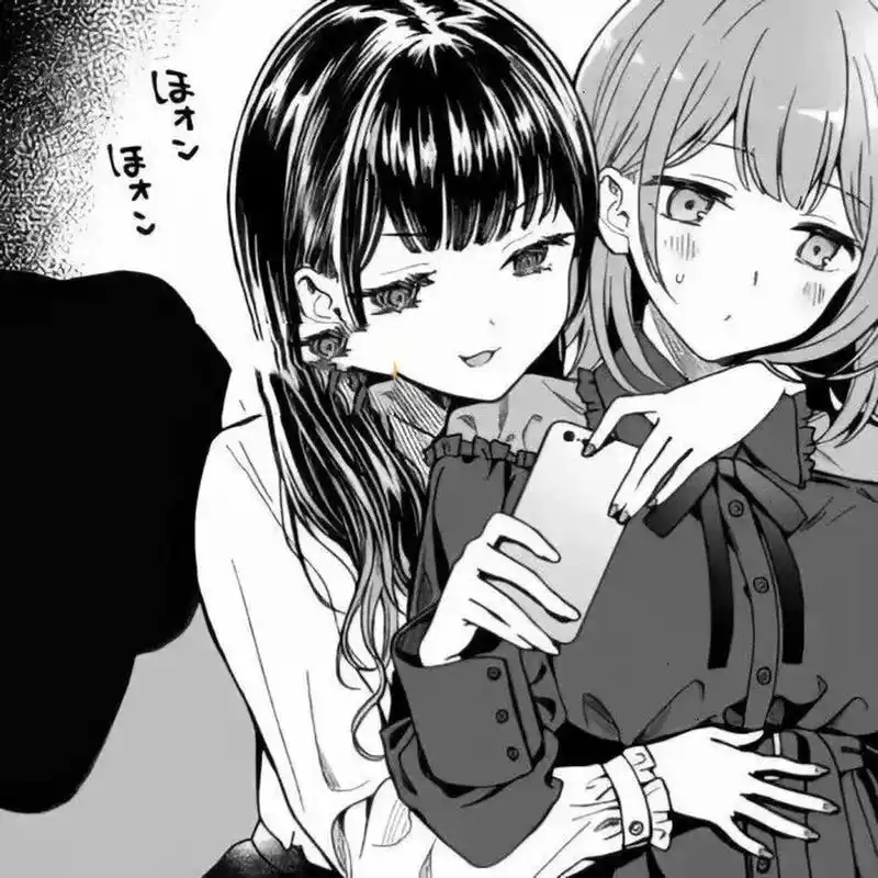 黑白系闺蜜头像 78157815