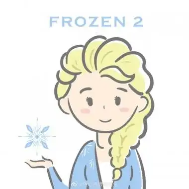 冰雪奇缘艾莎头像