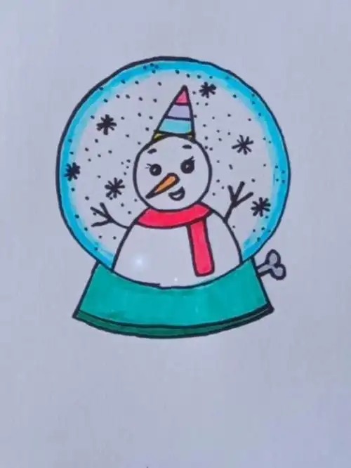 简简单单画个水晶球画画简笔画绘画儿童简笔画简笔画教程