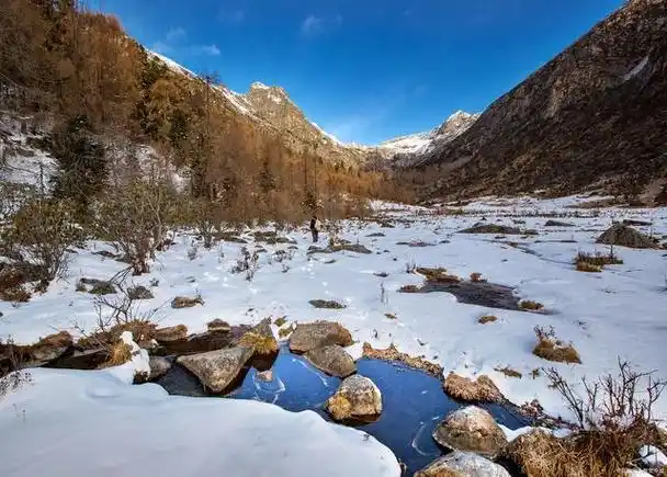 四川达古冰川,川西的冰雪天堂