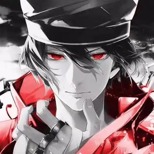 动漫头像:暗黑系列.黑暗中寻找那一束渺茫的光芒