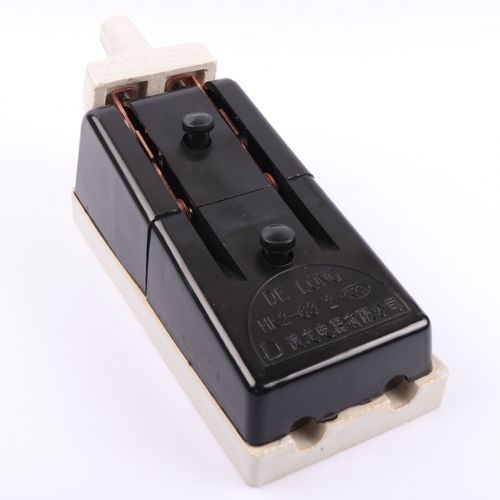 hk2开启式陶瓷闸刀220v63a家用工业过流保护开关刀闸两相电钢 订制