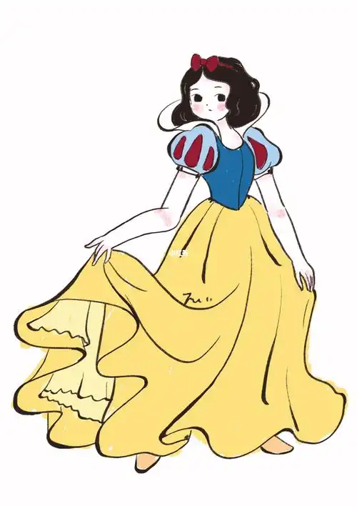 速写白雪公主