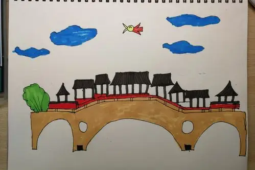 爱之绘·战疫情—畲乡景宁实验一小二年级美术作品微展9《家乡美景》