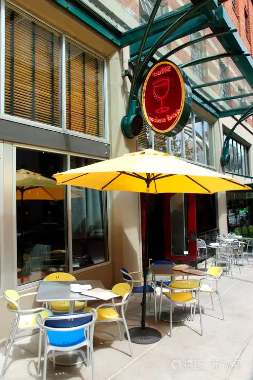 户外咖啡馆波特兰或