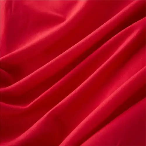 永隆布业 105g纯色砖红