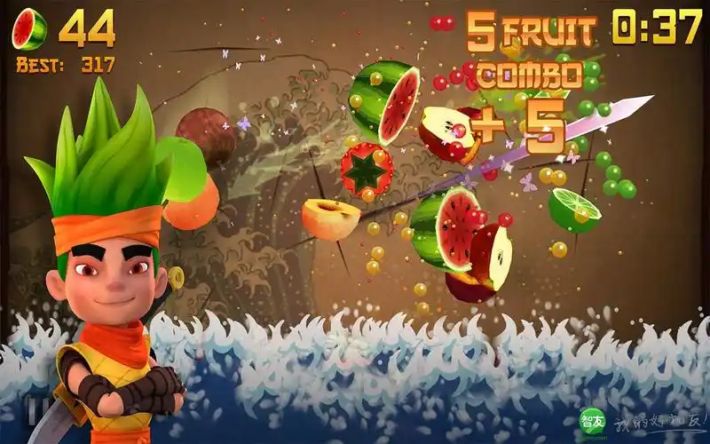 3.2 一切无限变态修改版 10/13 游戏名称:水果忍者 游戏版本:v2.3.