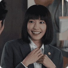 美女,微笑,打招呼的表情包动态gif表情图片 - 找表情上表情家