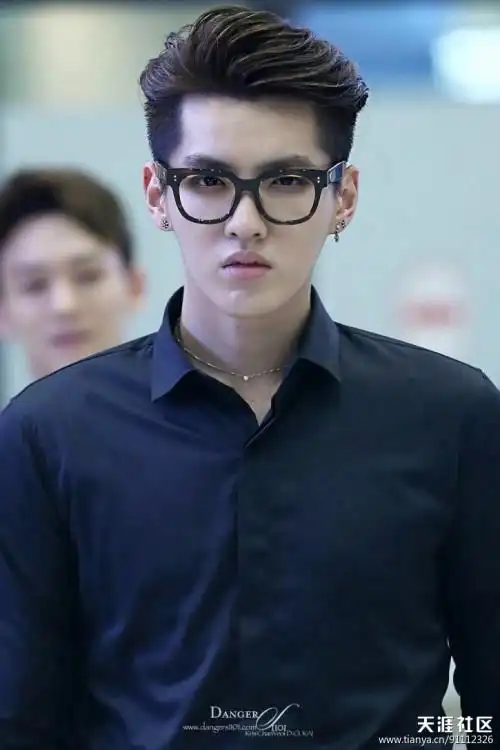 吴亦凡的这个发型怎么剪