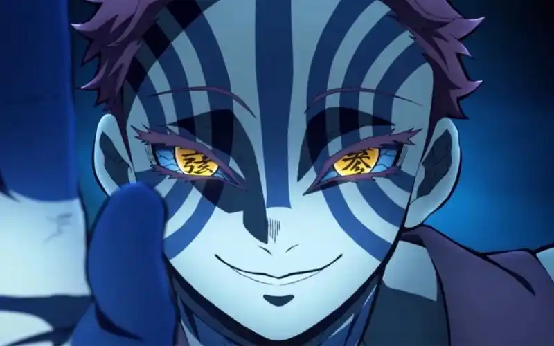 就问你三哥帅不帅?#猗窝座 #上弦之三 #鬼灭之刃无限列车