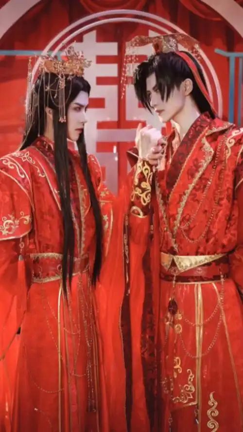 墨燃:朕我一下 楚晚宁/婚服制作: 卡索