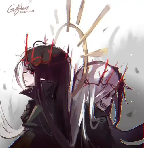 善与恶黑与白万物皆生两面