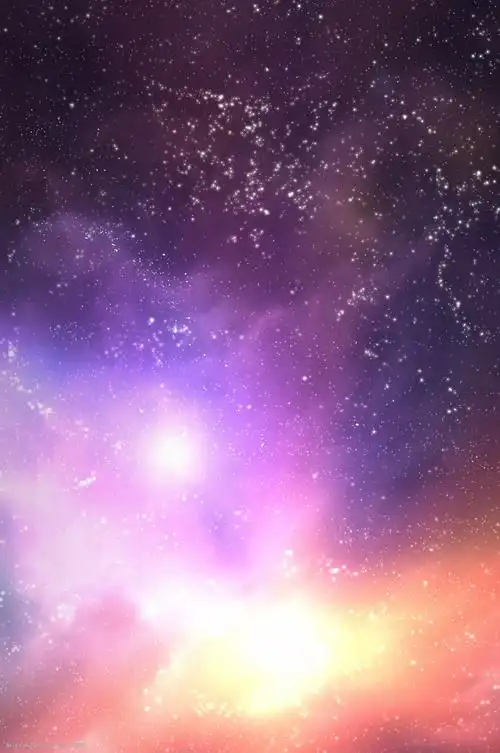 渐变梦幻天空背景