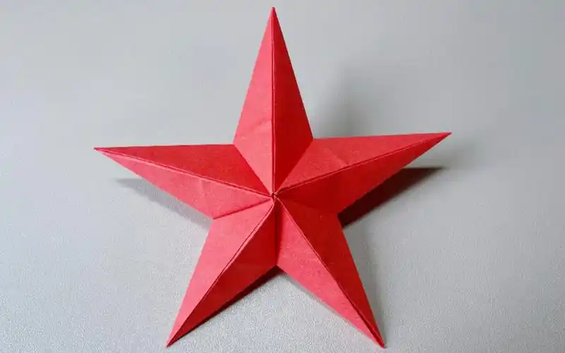 【折纸】立体五角星
