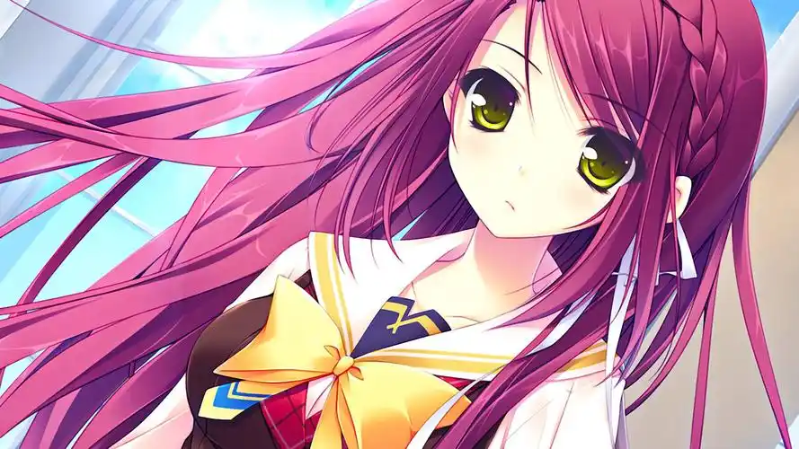 甜心动漫少女电脑桌面壁纸-卡通动漫-壁纸下载-美桌网