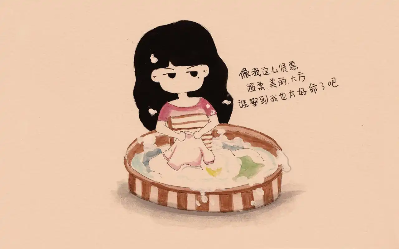 卡通人物小希高清电脑桌面壁纸