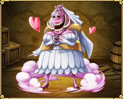 海贼王——罗拉,三怪人之一的阿布萨罗姆管辖的僵尸将军,擅长用二刀流