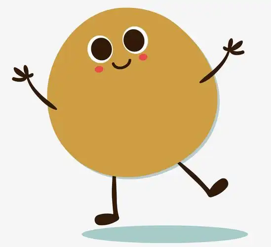 一个卡通的圆形形象