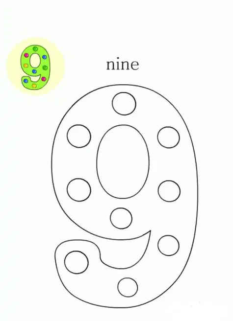 带圈数字1119简笔画萌萌的数字创意简笔画#用数字画简笔画-全民小势频