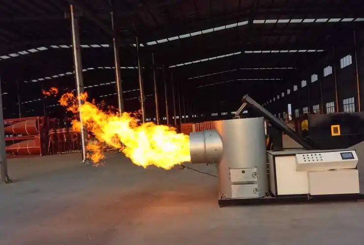 不怕结焦的生物质颗粒燃烧机