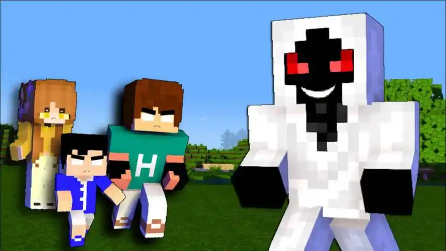 我的世界mc动画:him之子与魔王实体303的战斗故事