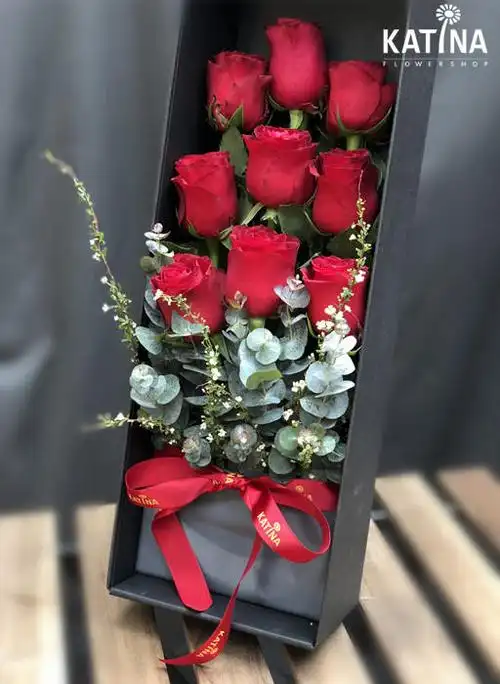 阳光里肯尼亚进口玫瑰19支