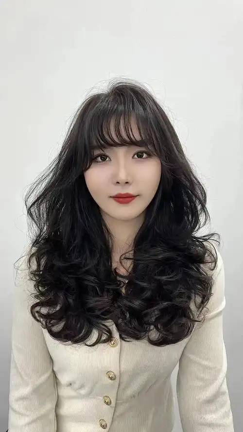 个性时尚还有女人味,全都特别美|卷发|脸型|刘海|直发|中长发|大波浪