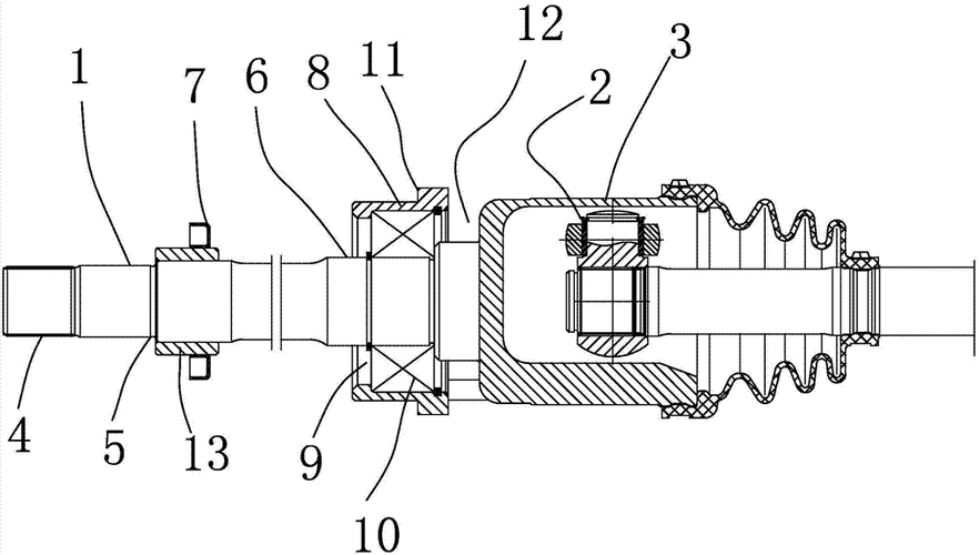 cn203627571u_一种驱动轴总成的内球笼有效
