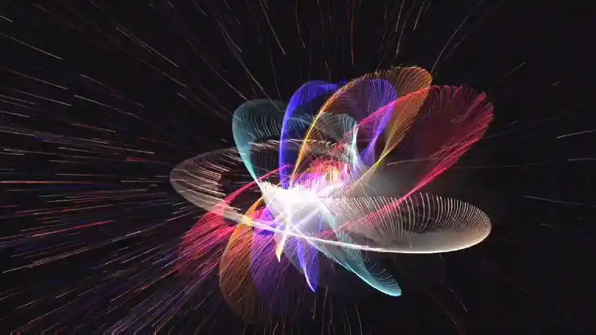 摸摸鱼 #炫彩粒子 好好看呀!你能做到吗?