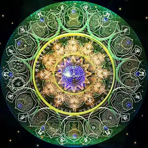 mandala|这是我见过最好看的曼陀罗咒轮合集,太惊艳了!