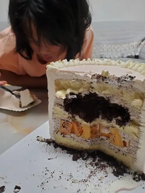 开平水口奥利奥芒果夹心蛋糕