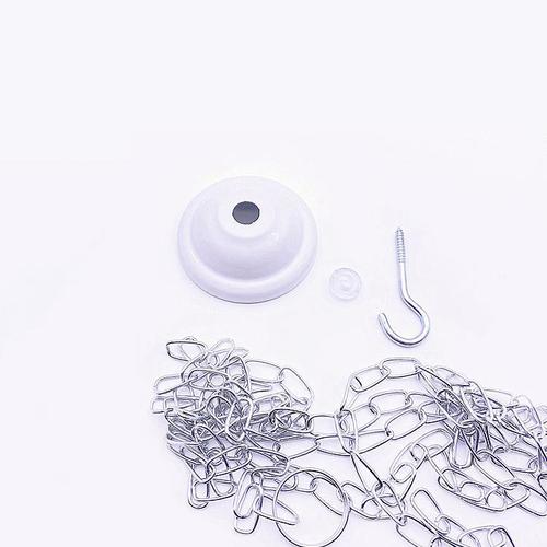 日光灯架吊杆吊链配件t5t8荧光灯支架链子杆子工厂仓库灯具饰配件