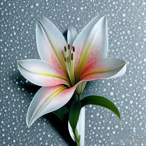 百合花,素有"云裳仙子"之称,它的魅力源于它高雅的气质和独特的韵味.