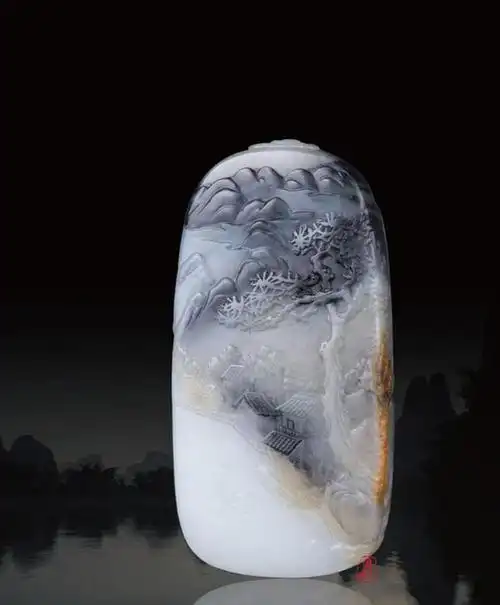 "国云玉舍"海派玉石雕刻大师姚圣国玉雕艺术欣赏