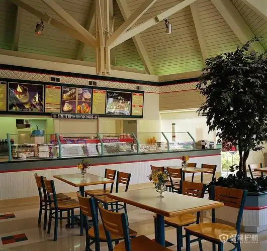 40平米快餐店装修-保驾护航装修网