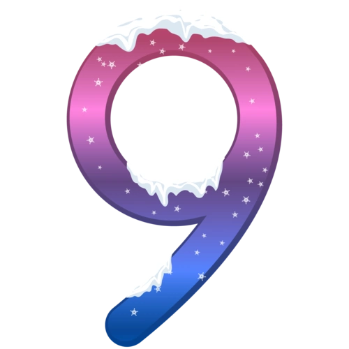 数字9艺术字体图片大全