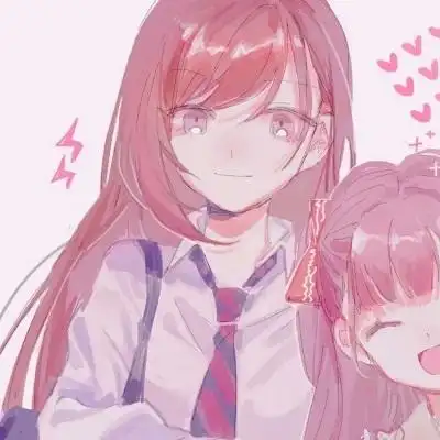 仙气可爱的闺蜜动漫头像高颜值两人软萌女头像