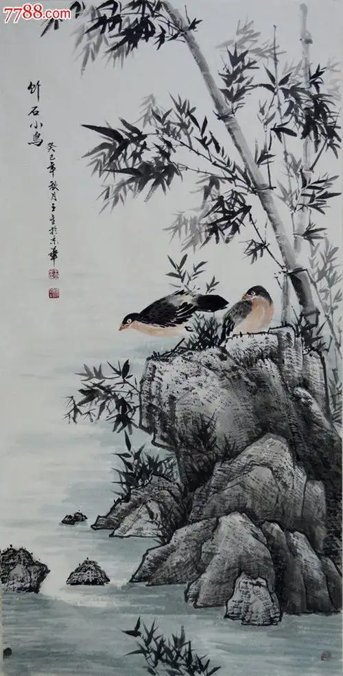 店内编号:ss0344 品种: 山水国画原作-山水国画原作 属性: 水墨伤水