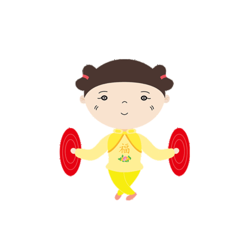 东北秧歌 ip人物形象设计 动图