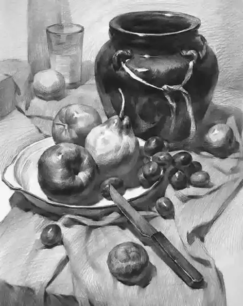素描静物要怎么样才能画好内含步骤图