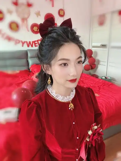 新娘敬酒服造型