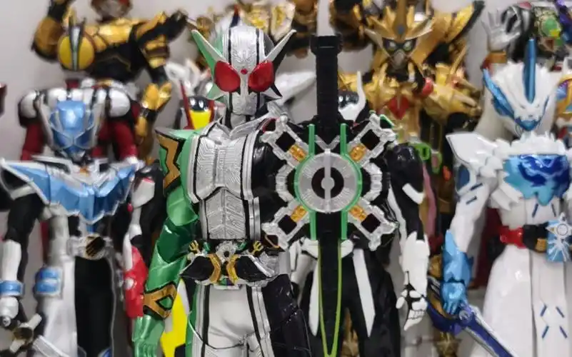 自改皮套版 假面骑士极限w软胶