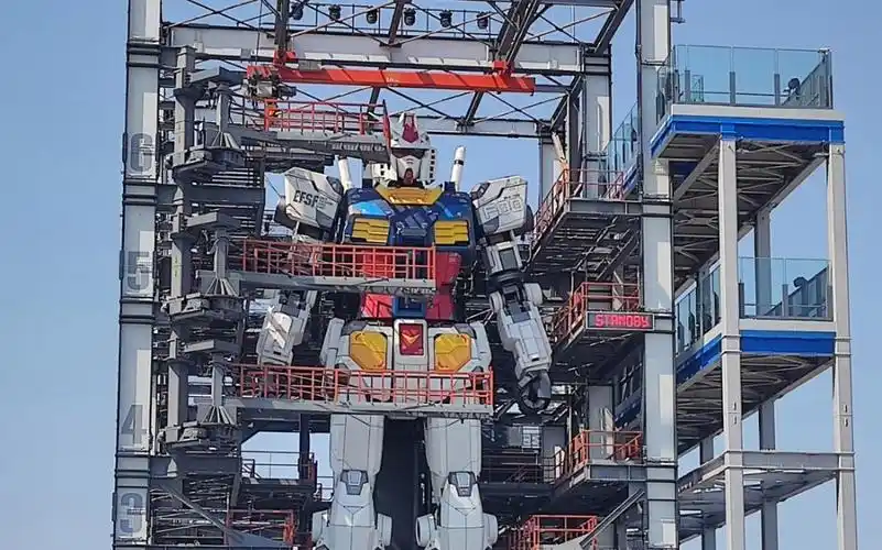 活动  横滨一比一可动元祖高达实拍