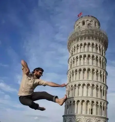 这些有趣又好玩的「错位」照片,4个技巧你也能拍出来