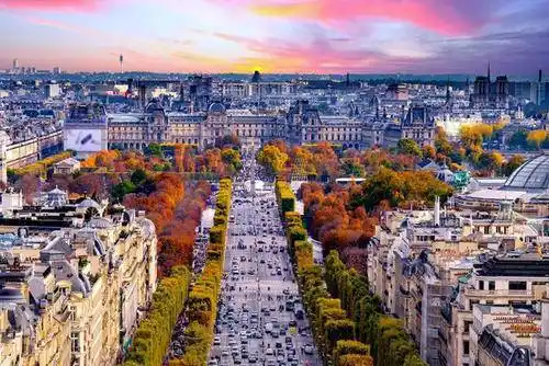 香榭丽舍大街:世界三大繁华中心大街之一_街道_法国_游客