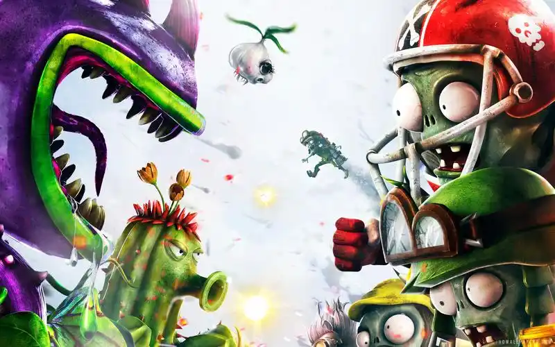 植物大战僵尸花园壁纸2048x1536分辨率查看